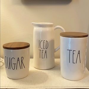 Rae Dunn Iced Tea Set